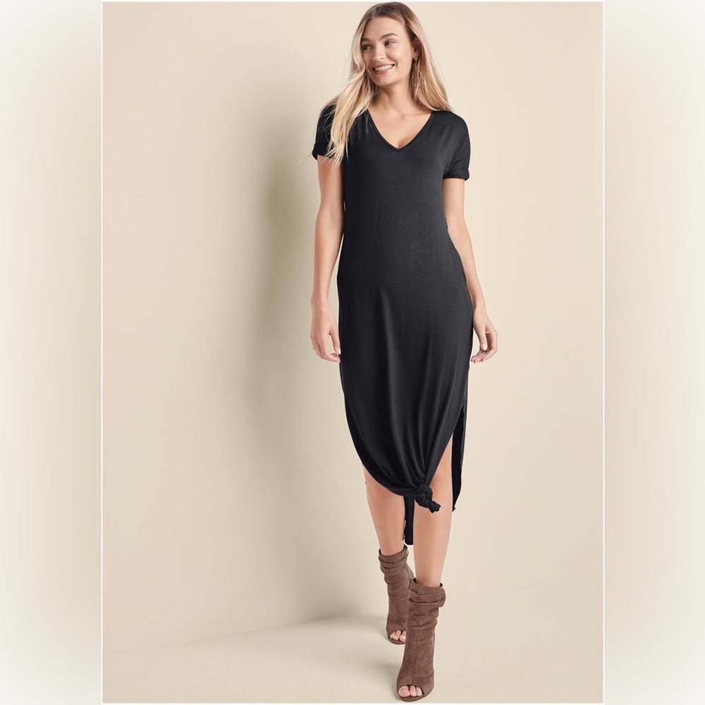 Casual T-Shirt Maxi Dress Buttery Soft Viscose